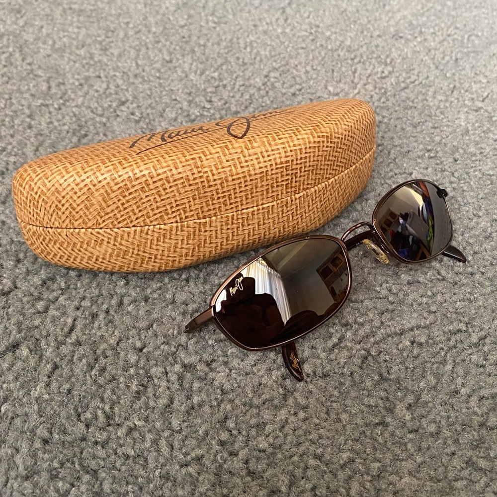 Vintage Maui Jim Bronze Flexon Sunglasses